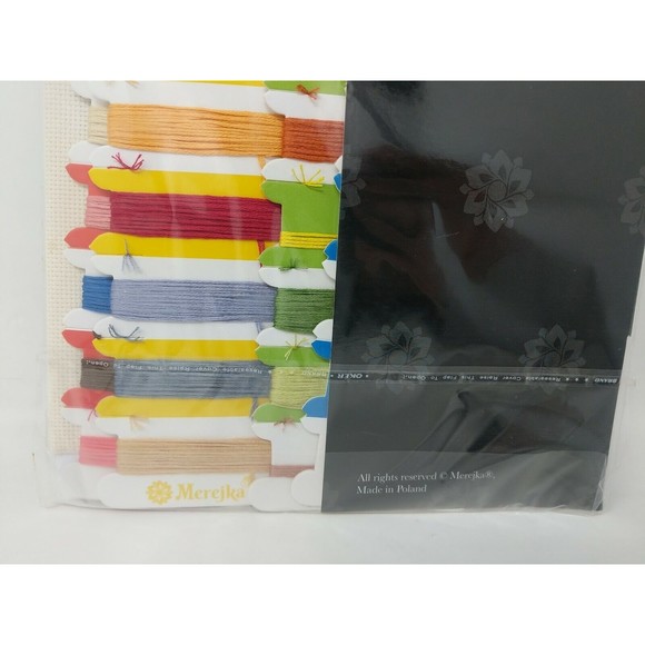 Merejka Cross Stitch Kit K-66 Kittens Milk Tea Cute Cats Flower Country Cabin‎ - Picture 6 of 6